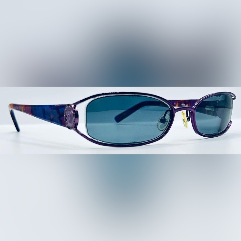 Dereon Purple Oval Sunglasses Frames Only